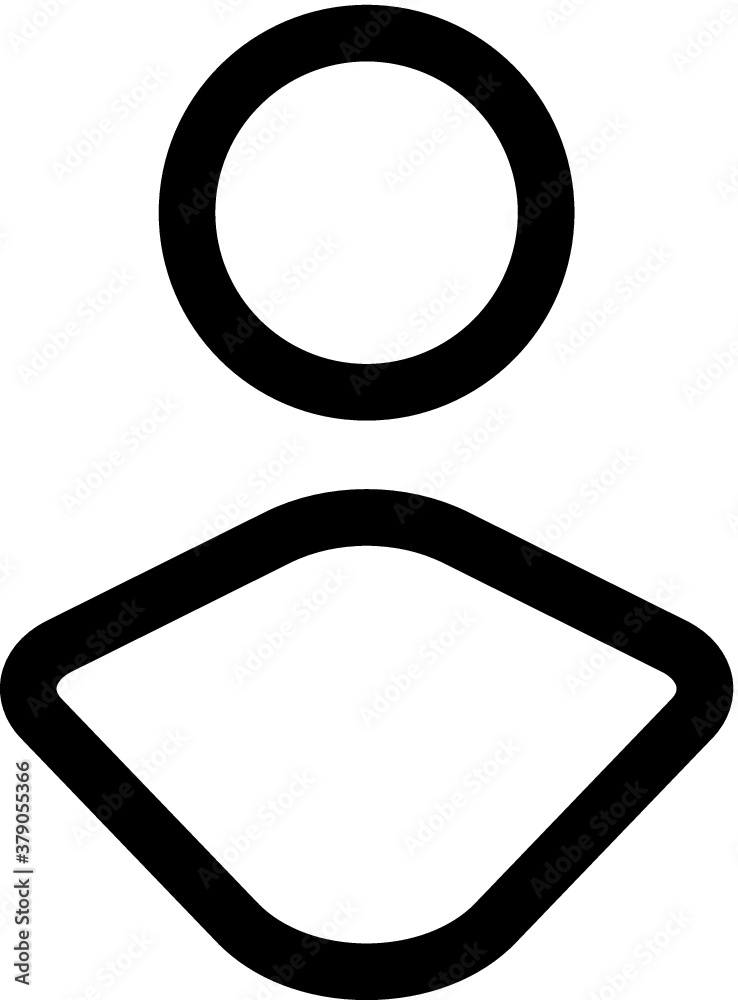 profile icon for UI design, user account flat icon for mobile app profile icon for UI design, user account flat icon for mobile app