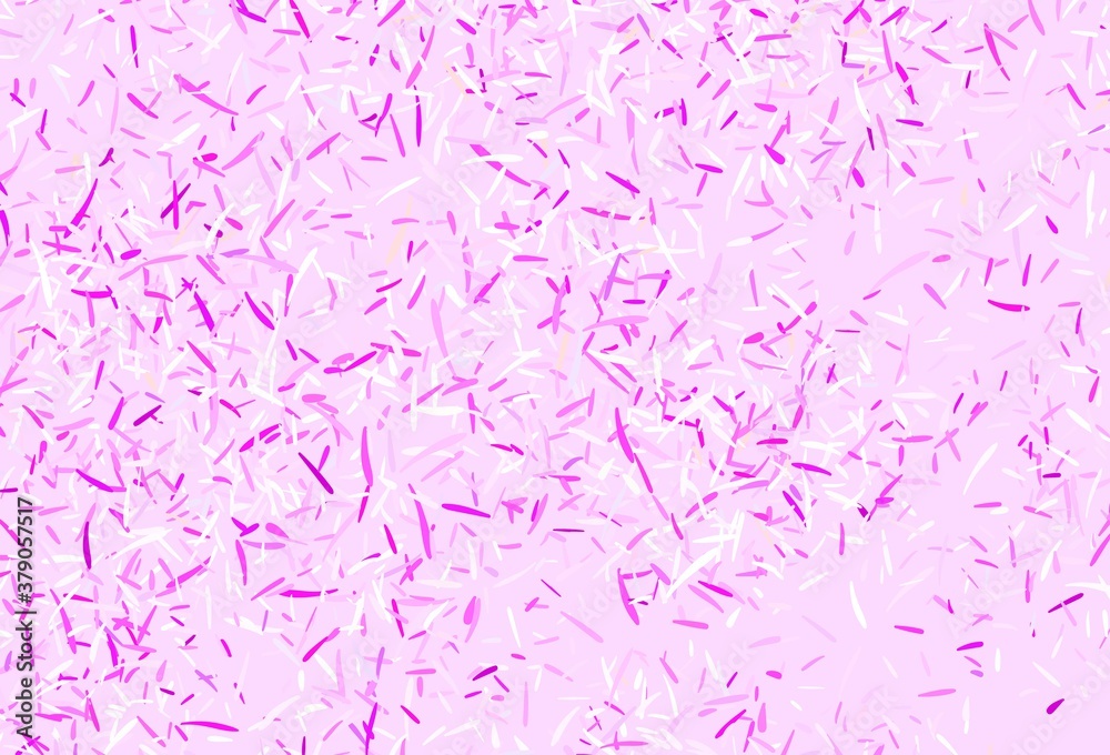 Light Purple, Pink vector background with straight lines. Light Purple, Pink vector background with straight lines.