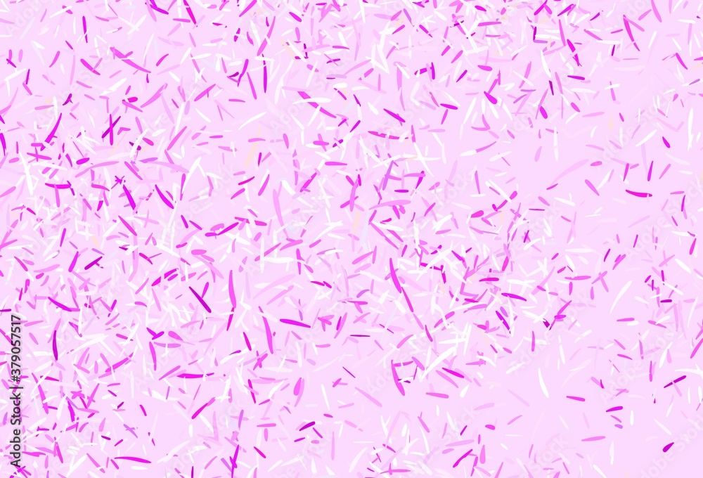 Light Purple, Pink vector background with straight lines.