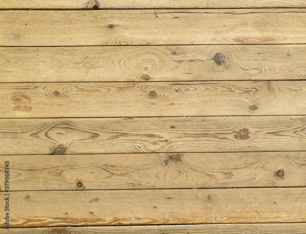 Naklejka premium Abstract brown background wood aged floor. Wood texture Shallow depth of field, Selective focus