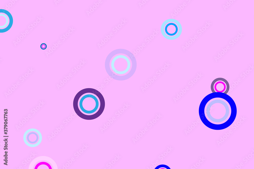 Light pink, blue vector layout with circle shapes. Blurred bubbles with colorful gradient. for ads, leaflets. Light pink, blue vector layout with circle shapes. Blurred bubbles with colorful gradient. for ads, leaflets.