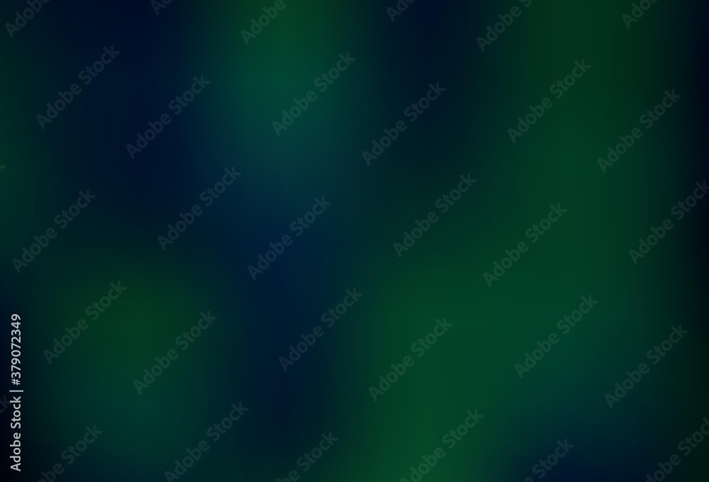 Dark Green vector abstract blurred background. Dark Green vector abstract blurred background.