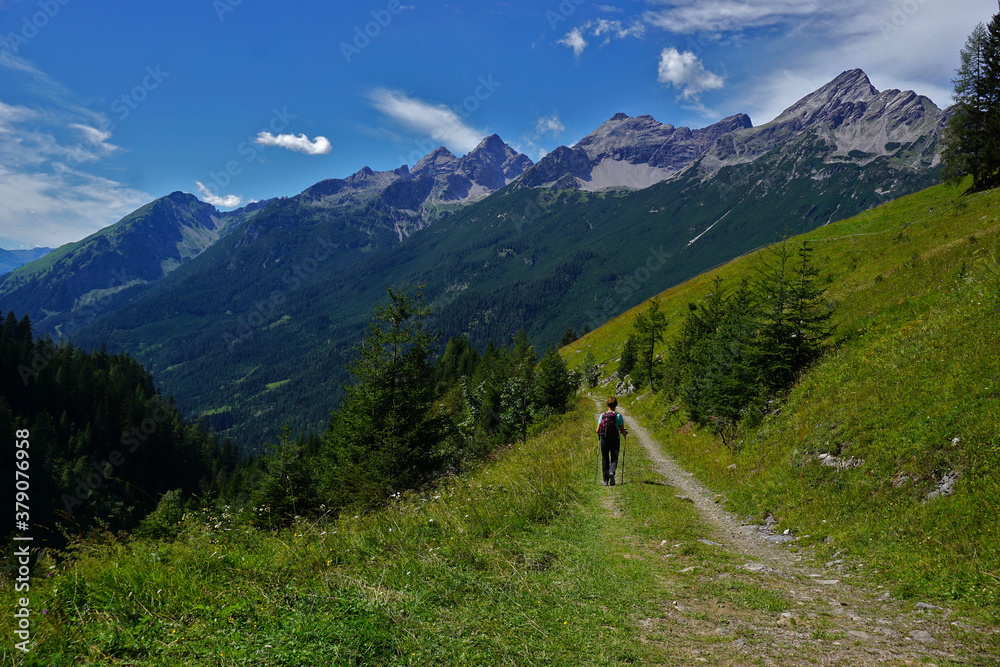 Lechtal, Österreich, Tirol, Wandern auf der Stablalpe