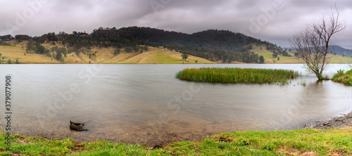 Panorama Waterscape over Lostock Dam photo