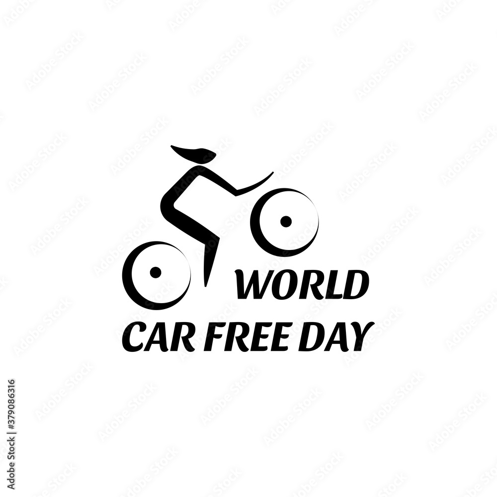 Design for world car free day awareness event. 22 September Design for world car free day awareness event. 22 September