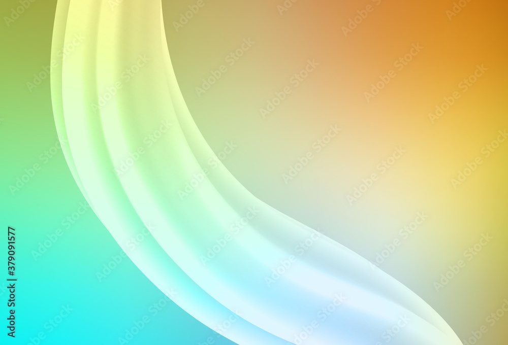 Obraz premium Light Blue, Yellow vector modern elegant background.