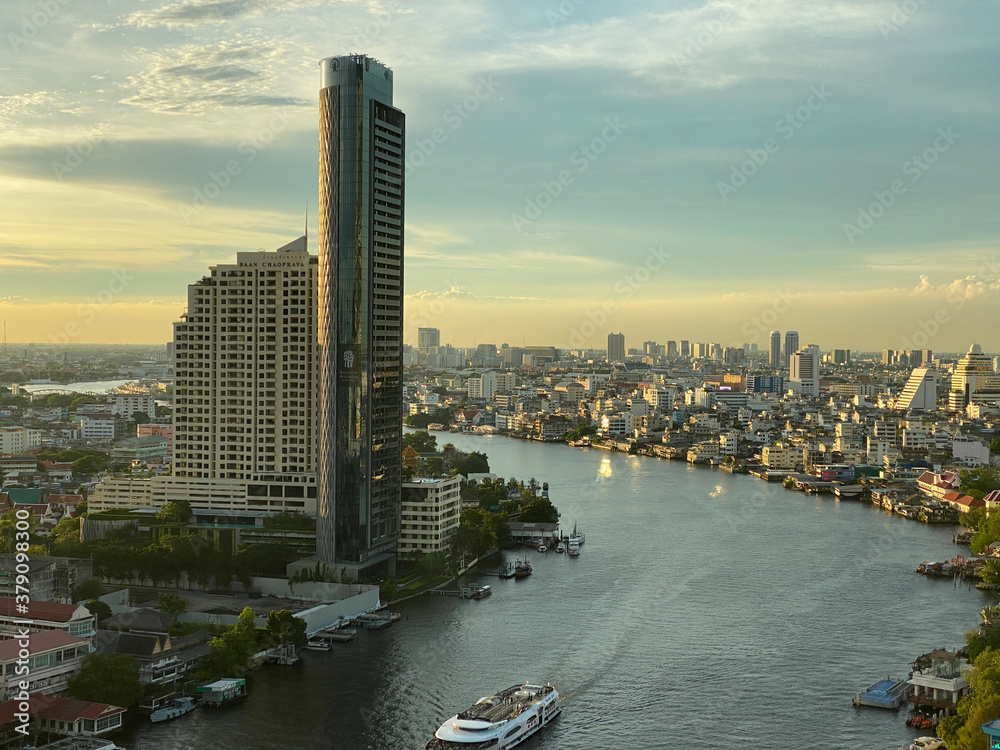 Fototapeta premium Bangkok city skyline
