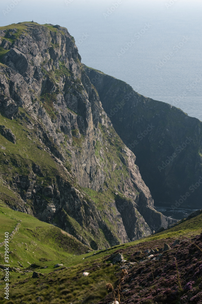 Naklejka premium Slieve League Cliff, Donegal, Ireland
