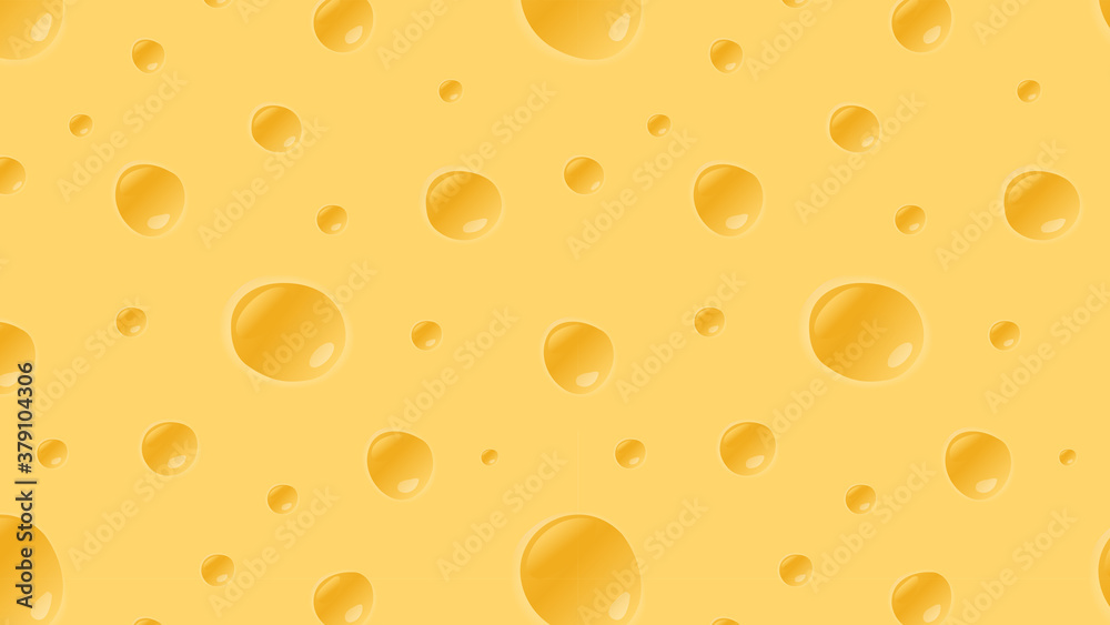 delicious cheese with holes