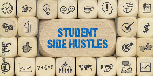 Obraz na płótnie Student Side Hustles