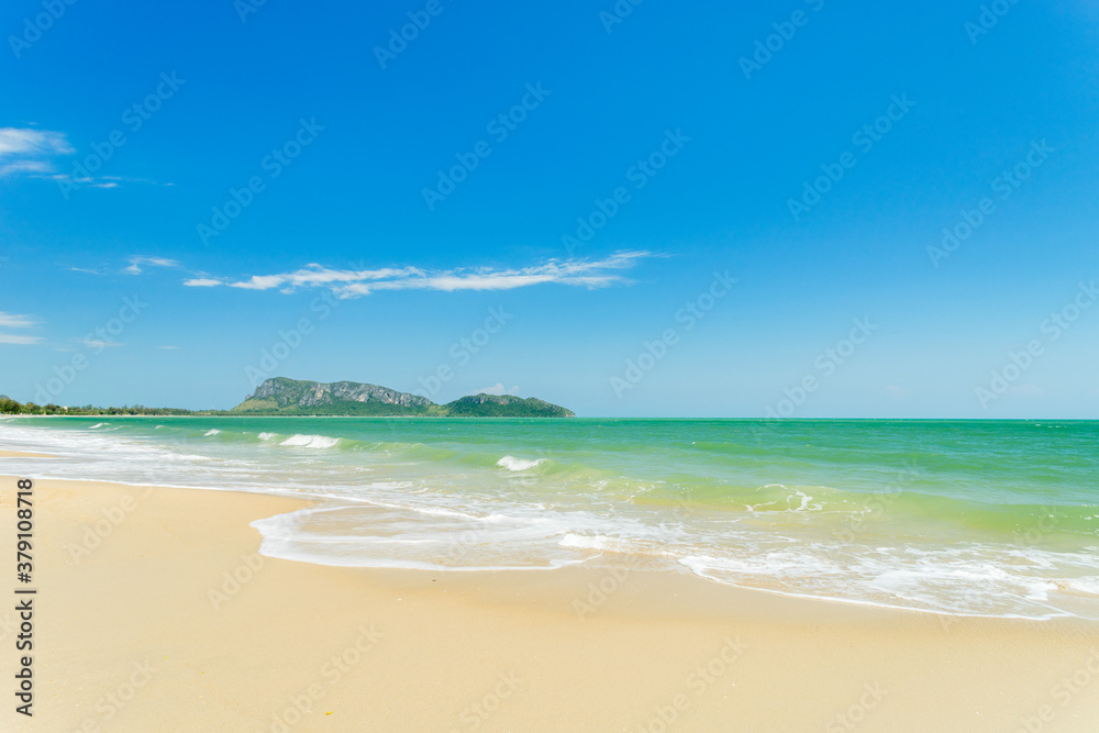 A view of the sea from prachuap sea A view of the sea from prachuap sea