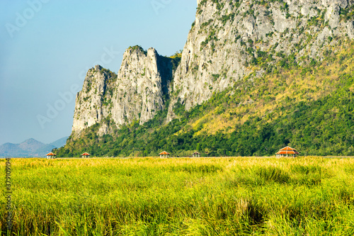 View of pavilions from Sam Roi Yod National park photo