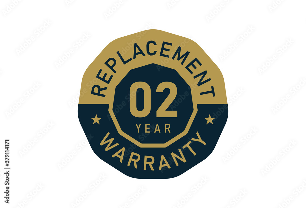 2 year replacement warranty, Replacement warranty images