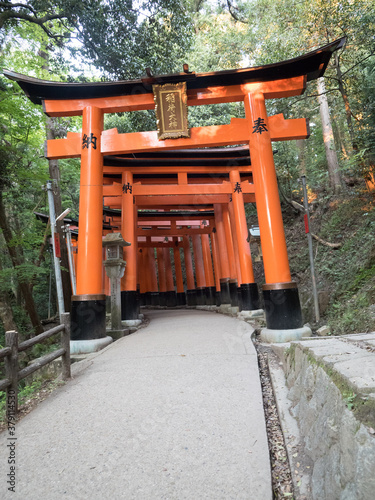 Santuario Fushimi Inari  en Kioto  Jap  n