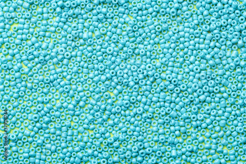 lots of blue beads on the surface © metelevan