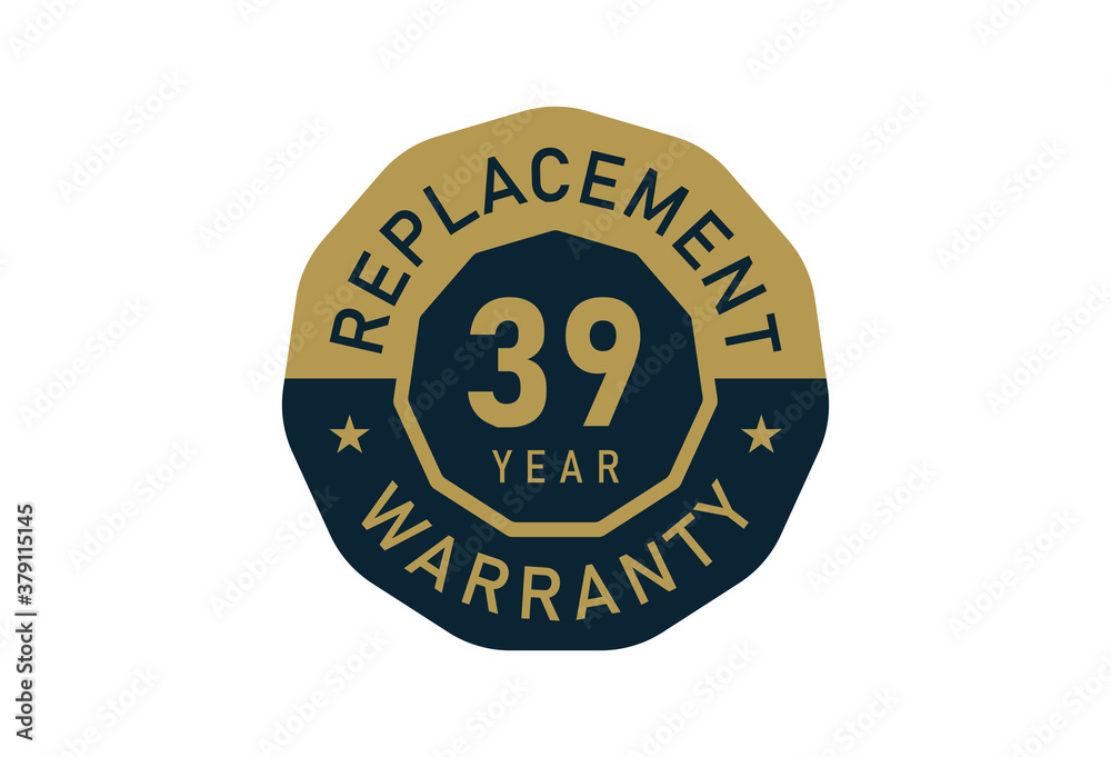 Fototapeta premium 39 year replacement warranty, Replacement warranty images