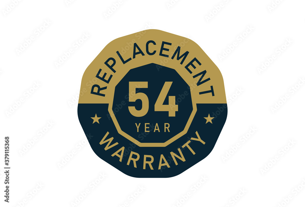 54 year replacement warranty, Replacement warranty images
