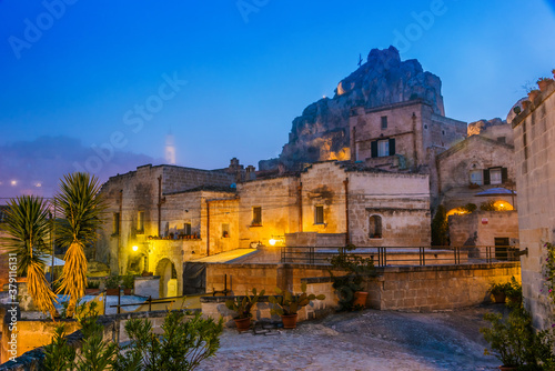 Monumental architecture of Matera, Basilicata, Italy