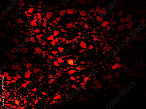 Beautiful abstract color red grunge marble on dark background, yellow granite tiles floor on orange glass background, love orange texture graphics, art colorful yellow mosaic decoration
