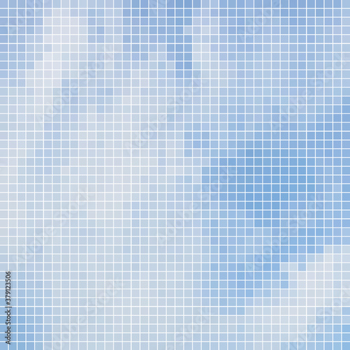 abstract vector square pixel mosaic background