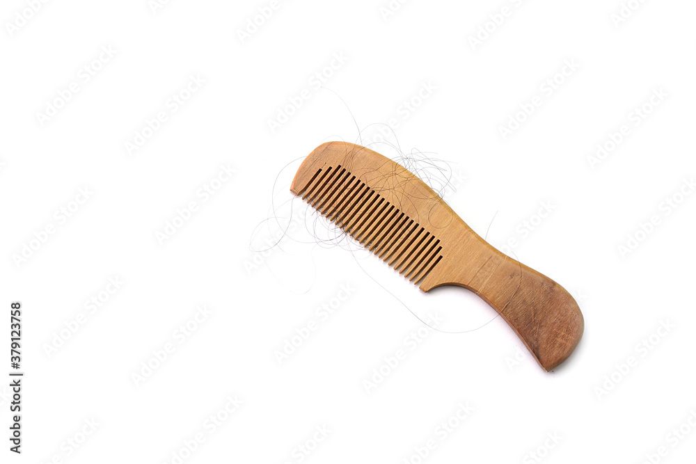 Hair loss, hair fall everyday serious problem, girl with a comb and problem hair on white background.
Hair loss, hair fall everyday serious problem, girl with a comb and problem hair on white background.