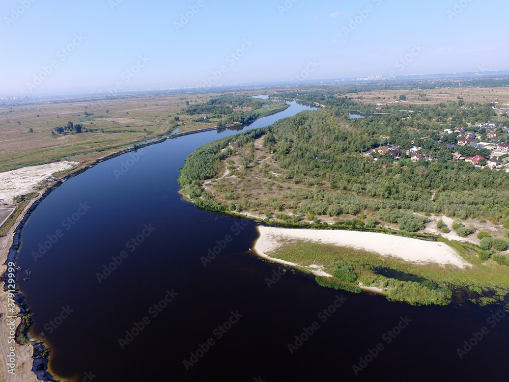 Aerial view of the saburb landscape (drone image). Near Kiev
Aerial view of the saburb landscape (drone image). Near Kiev
