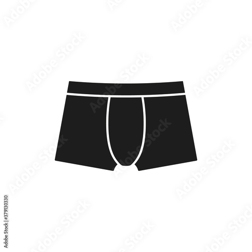Men underwear icon. Mens underpants. Briefs. Vector. Flat design.