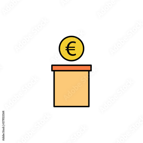 pot, dollar icon. Element of finance illustration. Signs and symbols icon can be used for web, logo, mobile app, UI, UX