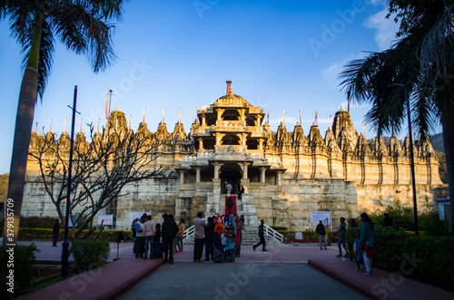 Ranakpur Jain temple in Rajasthan photo
