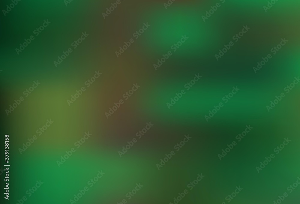Dark Green vector abstract blurred background. Dark Green vector abstract blurred background.