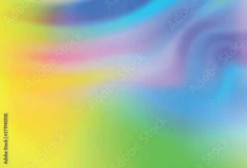 Light Multicolor vector glossy abstract backdrop.