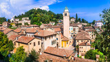 Most beautiful medieval villages (borgo) of Italy  - Asolo in Veneto region