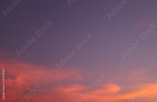 Fototapeta Naklejka Na Ścianę i Meble -  Beautiful abstract cloud and clear blue sky landscape nature, blue background