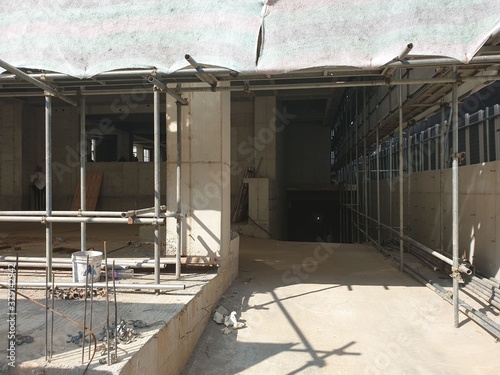 공사장 가림막 공사현장 시멘트 낙하방지 현장