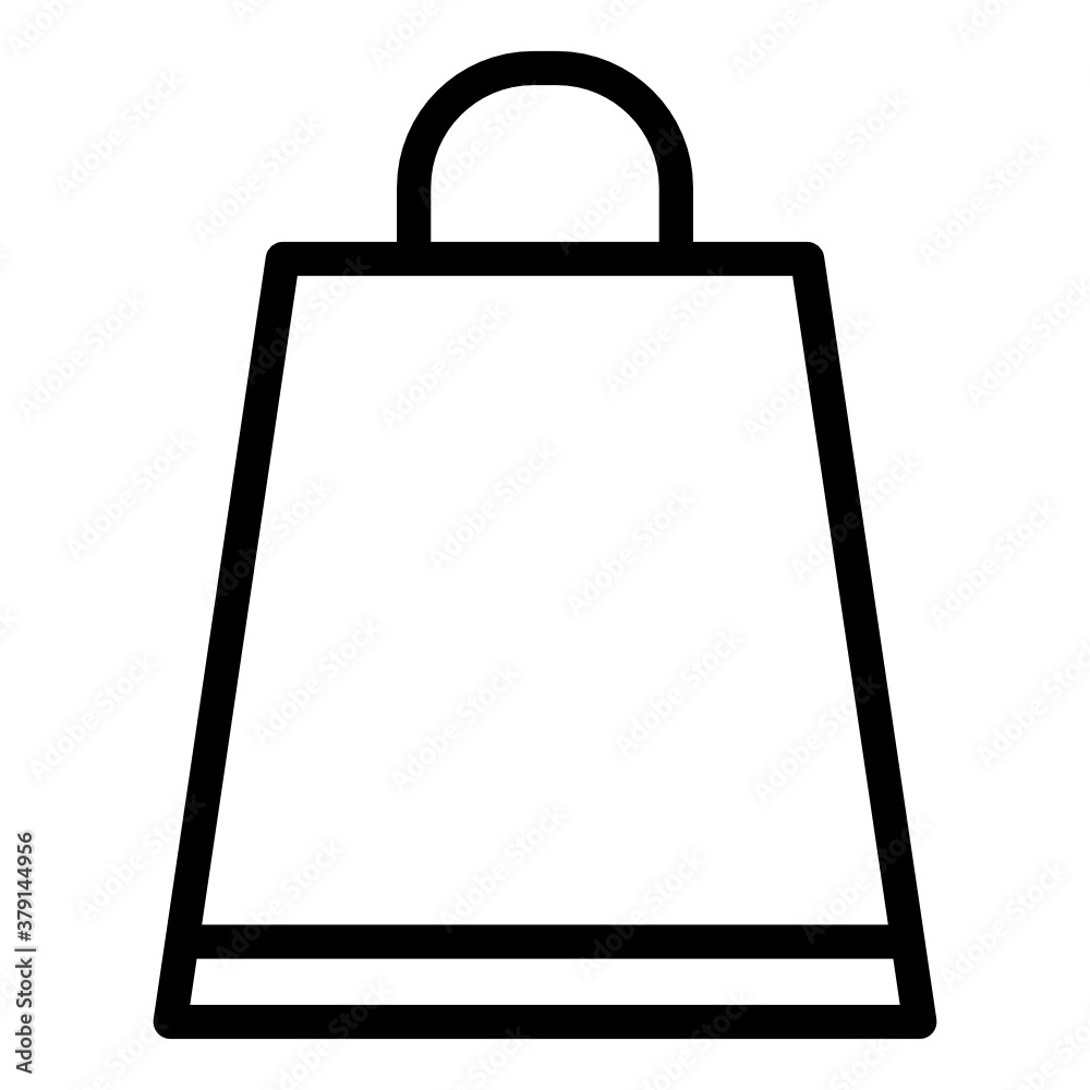 Bag line style icon. very suitable for your creative project. Bag line style icon. very suitable for your creative project.