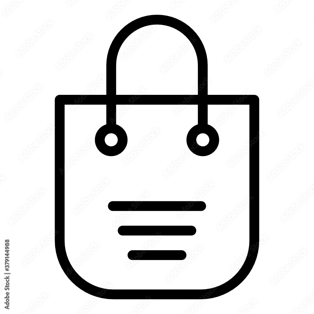 Bag line style icon. very suitable for your creative project. Bag line style icon. very suitable for your creative project.
