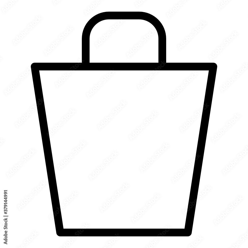 Bag line style icon. very suitable for your creative project. Bag line style icon. very suitable for your creative project.