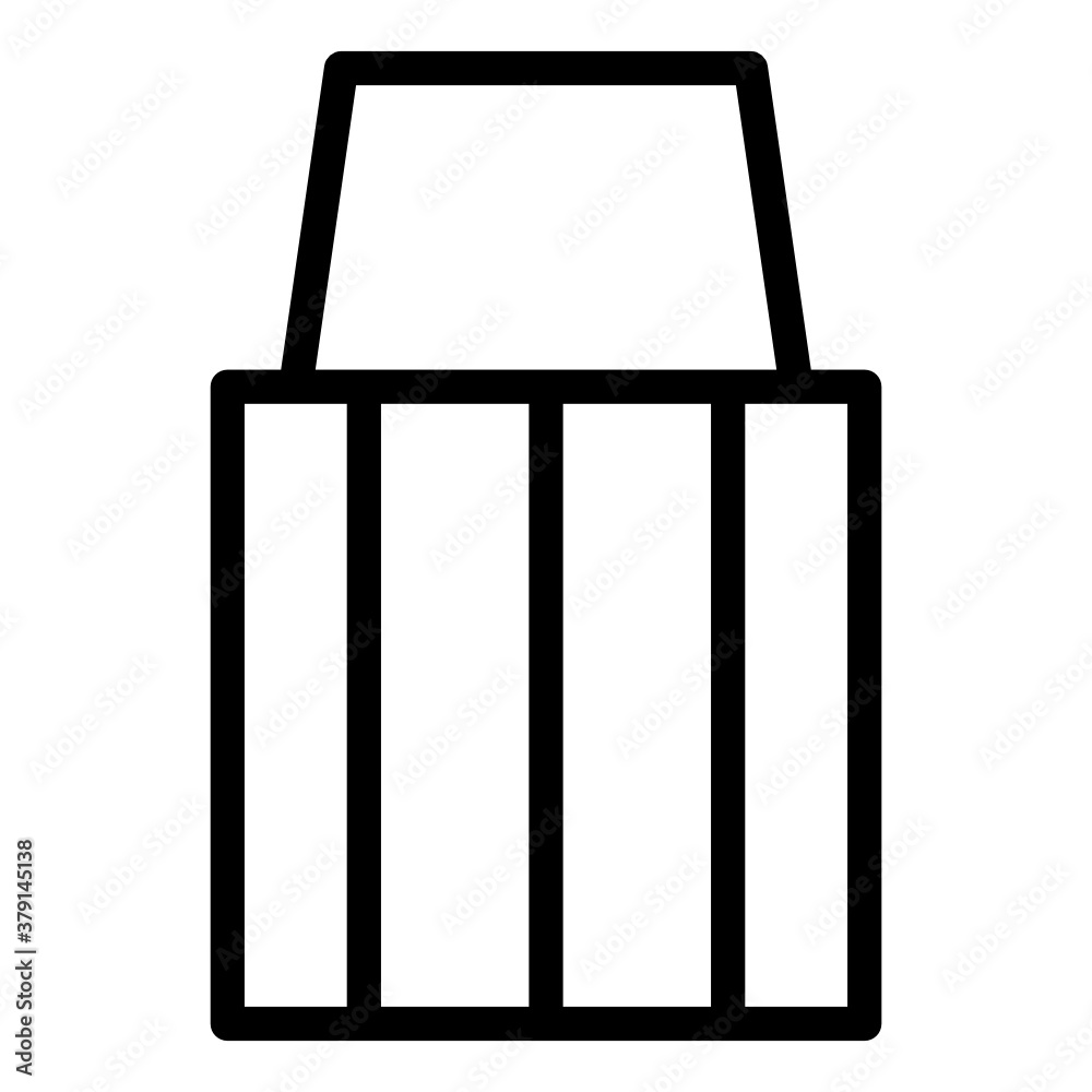Bag line style icon. very suitable for your creative project. Bag line style icon. very suitable for your creative project.