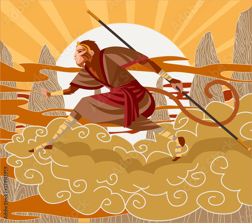 Sun Wukong the monkey king chinese mythology warrior tale