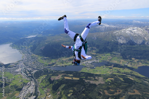 Skydiving in Norway