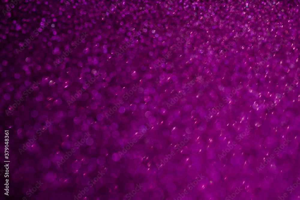 isolated background purple colors with shiny bokeh holiday theme