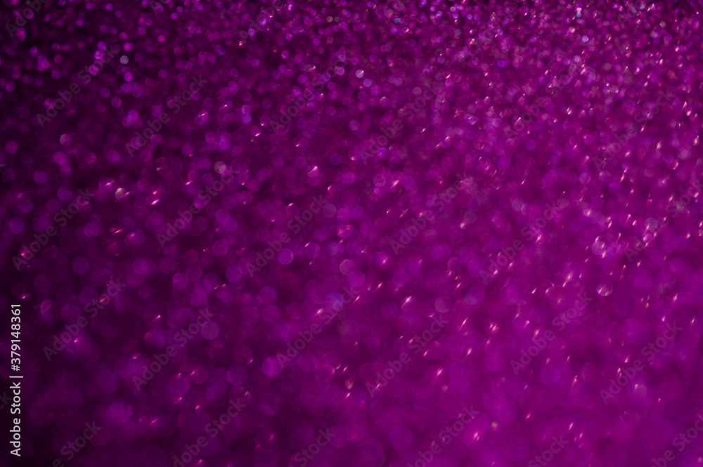 Obraz premium isolated background purple colors with shiny bokeh holiday theme