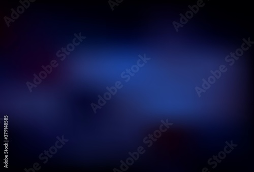 Dark Blue, Red vector blurred bright template.