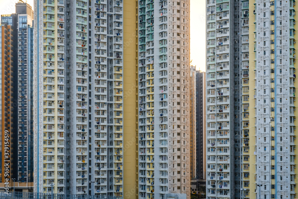 high-rise residential buildings, apartment house in Hong Kong high-rise residential buildings, apartment house in Hong Kong