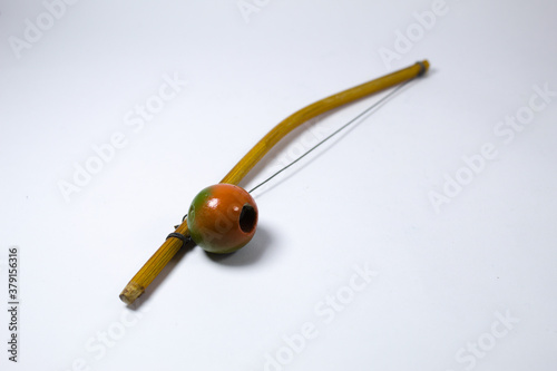 Berimbau. Capoeira musical instrument in Brazil