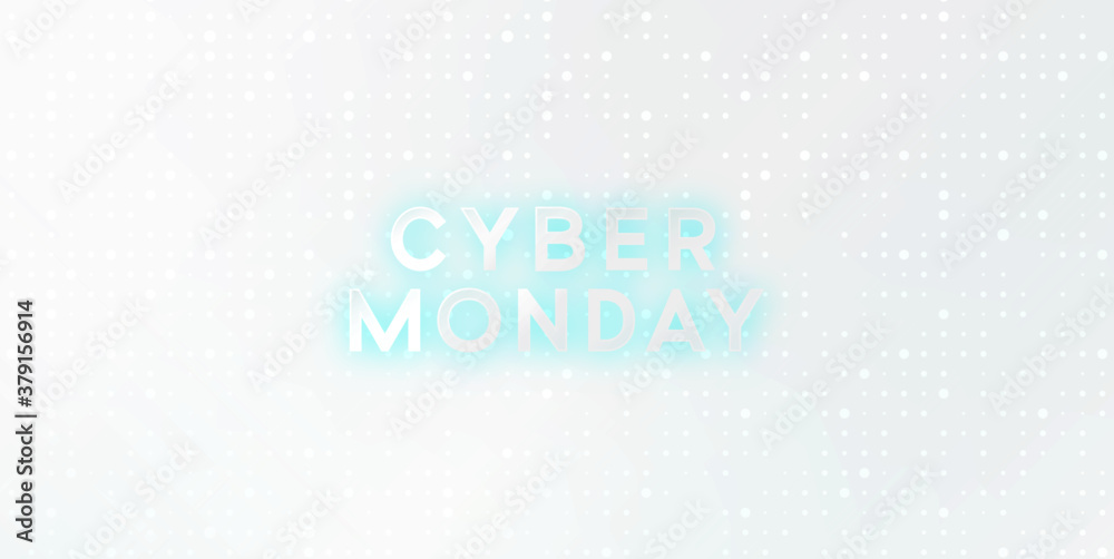 Cyber Monday Sale Banner Design