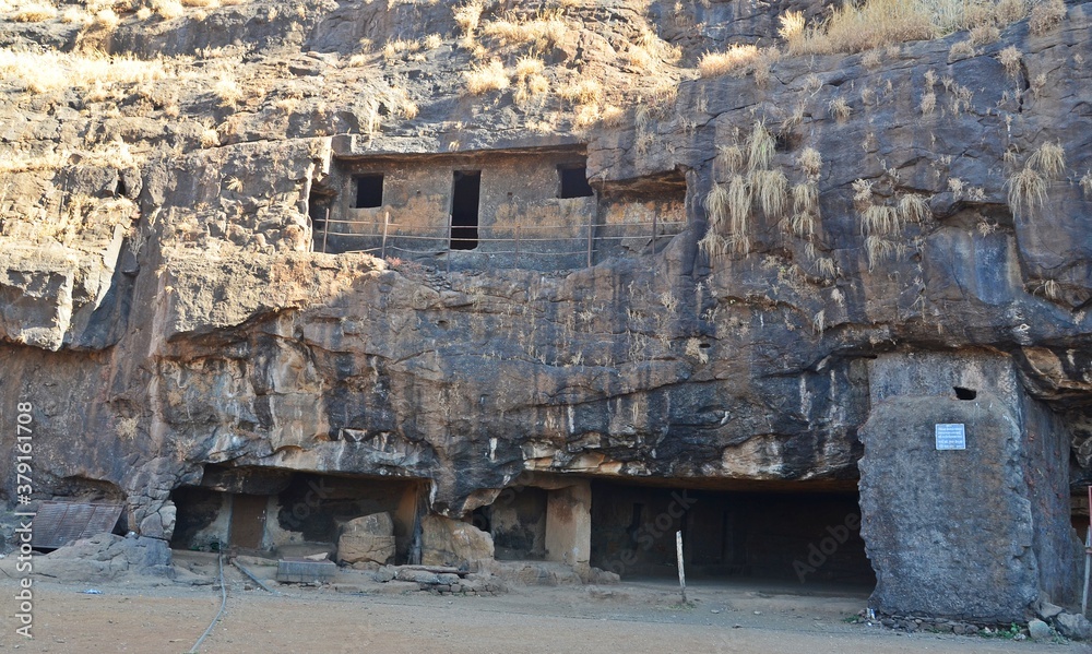 ancient karla caves in mumbai