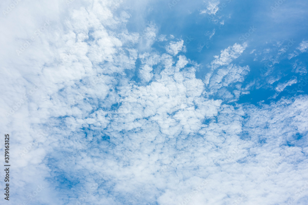 Blue sky with cloud