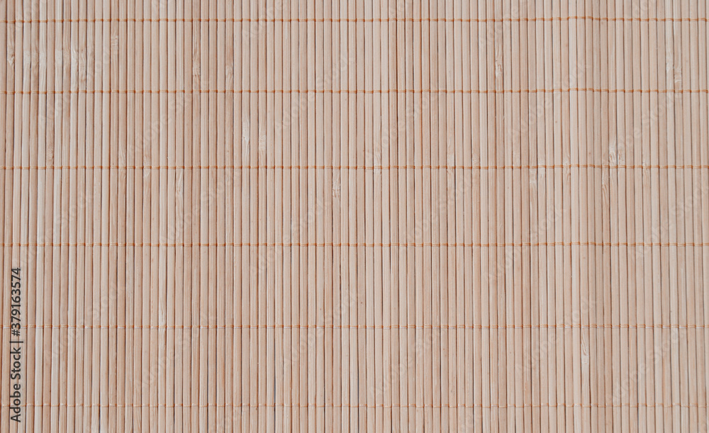 Beautiful bamboo napkin as a background