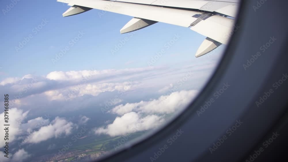 Plane Through the Window Shot Plane Through the Window Shot